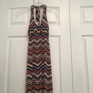 Maxi halter dress